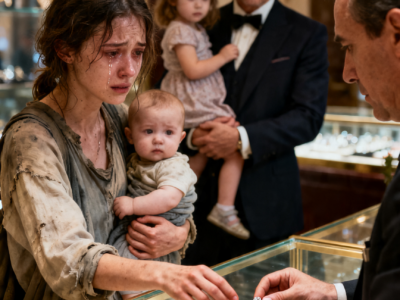 I SOLD MY WEDDING RING TO FEED MY BABY – THEN A MILLIONAIRE IN THE PAWN SHOP SAW WHAT I DID