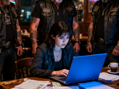 “CAN YOU HIDE MY DAUGHTER FOR ONE NIGHT?” A DESPERATE DAD KNOCKED ON A BIKER CLUB DOOR AT MIDNIGHT – AND THE MAN WHO OPENED IT REMEMBERED HIM