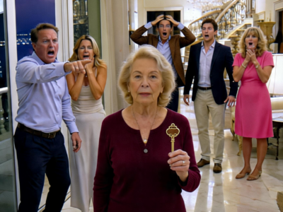 My son banned me from Christmas dinner because his wife’s family wanted an “exclusive” night. “You’d ruin the vibe,” he sneered. I stood alone with a $15M mansion in my hand, and whispered, “Okay.” They thought I was a broken old woman. But by Christmas Eve, the people who pushed me out were frantically trying to find me…
