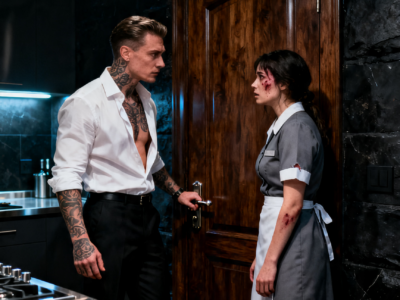 THE MAID WAS BLEEDING IN THE MAFIA BOSS’S KITCHEN – THEN HE LOCKED THE DOOR AND ASKED WHO TOUCHED HER