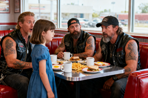 A LITTLE BOY TOLD A HELLS ANGELS PRESIDENT, “MY MOM HAS YOUR TATTOO” – THEN THE WHOLE DINER WENT SILENT