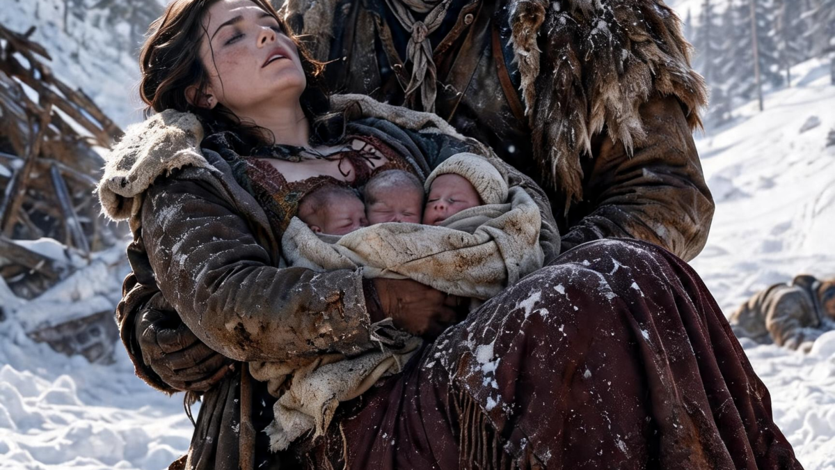 They Called the Scarred Mountain Man a Monster—Until the Widow He Pulled From the Snow Forced Idaho’s Richest Man to CONFESS Before the Entire Town