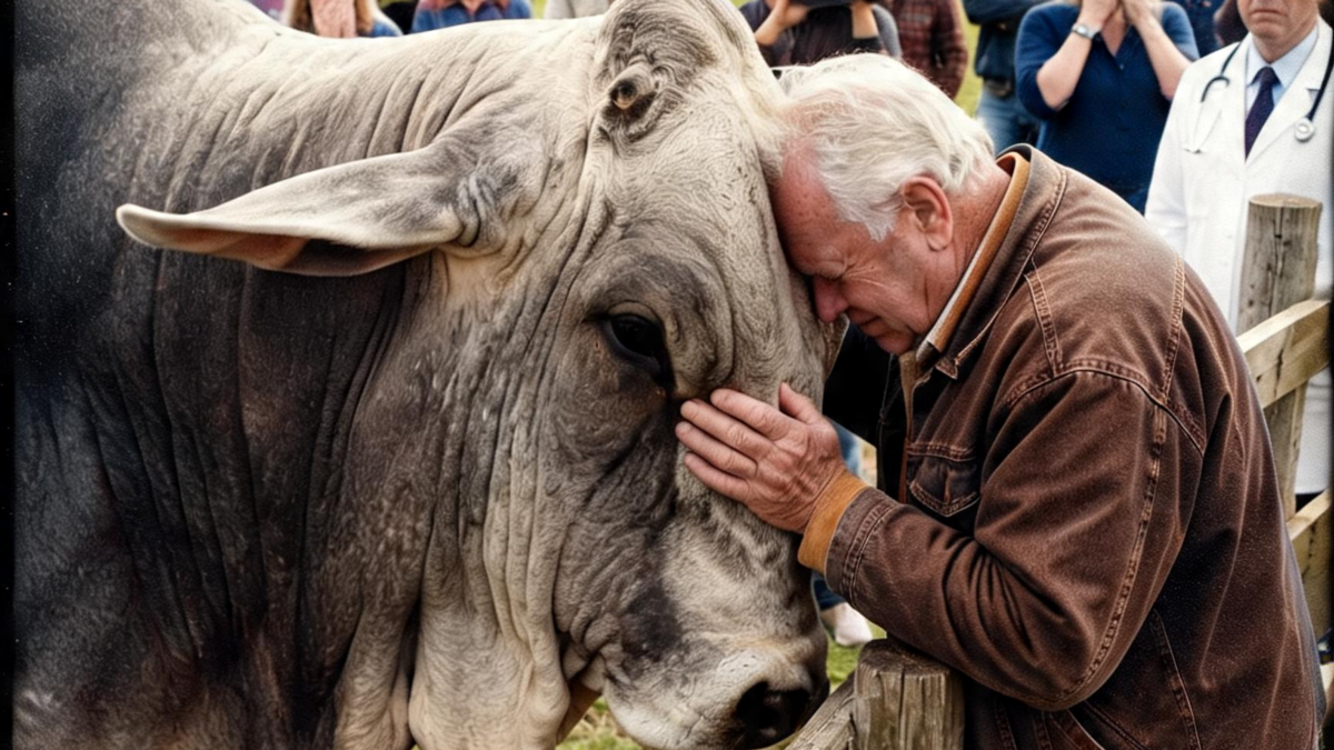 A massive trailer rolled into my fog-covered Kentucky farm at dawn and unloaded a bull everyone said should be destroyed.