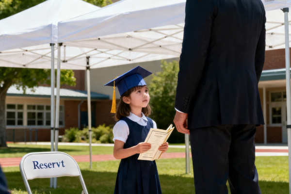 A 6-YEAR-OLD WHISPERED “EVERYONE ELSE HAS A DAD HERE” TO A CEO AT GRADUATION – WHAT HE DID NEXT COST HIM EVERYTHING