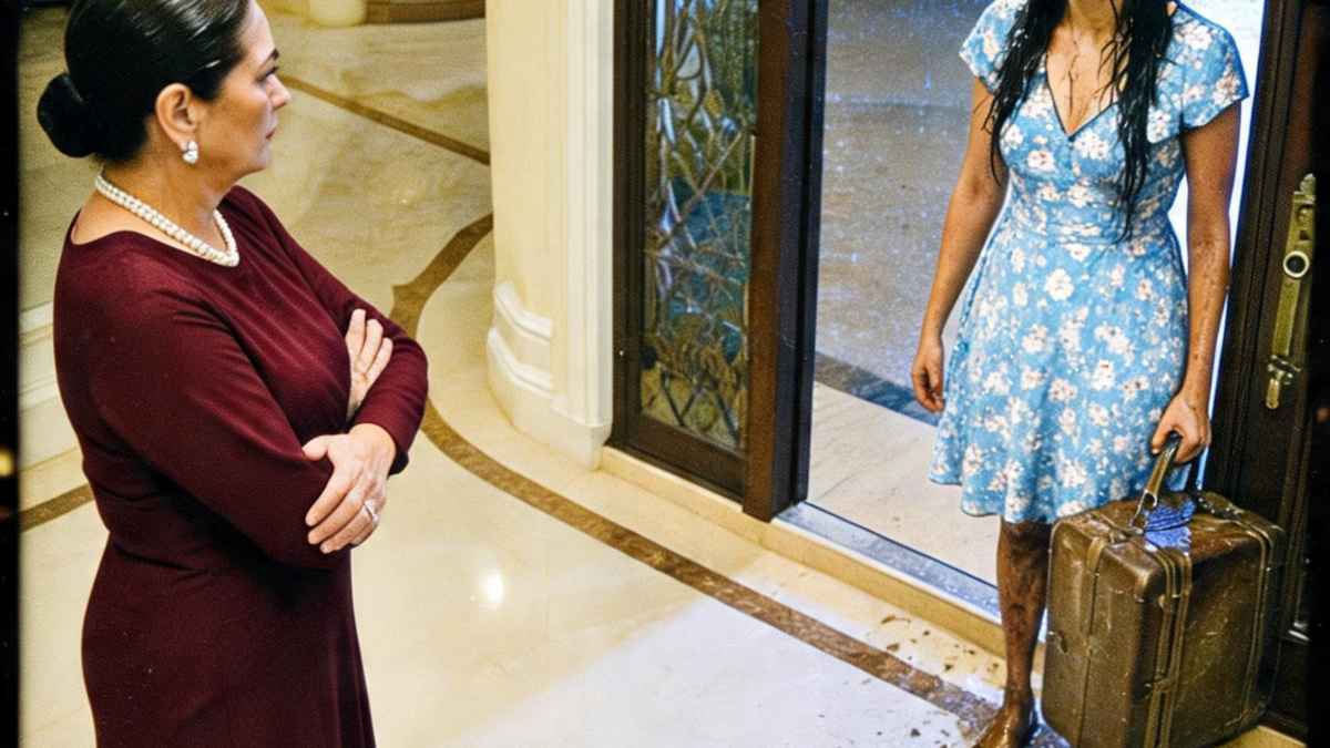 After 23 Years Working Abroad to Support Her Family, She Came Home Pretending She Had Lost Everything… And Her Own Mother Threw Her Out Saying, “We Don’t Support Failures in This House”