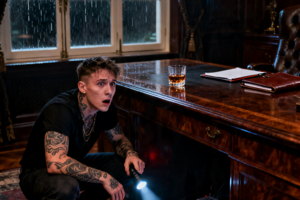 “CHECK THAT DESK, SIR!” THE MAID’S DAUGHTER WARNED THE MAFIA BOSS – SECONDS LATER, HE TURNED PALE