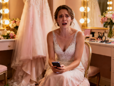 THREE DAYS BEFORE MY WEDDING, MY MOTHER CHOSE MY BROTHER’S FLIGHT OVER ME – THEN A STRANGER WALKED ME DOWN THE AISLE AND EXPOSED EVERYTHING