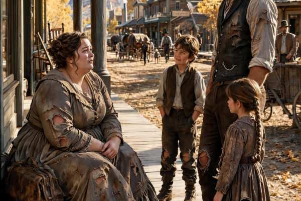 She Said She Had No Family Left on the Hotel Steps… Until a Widower Told Her His Children Were Waiting for a Mother