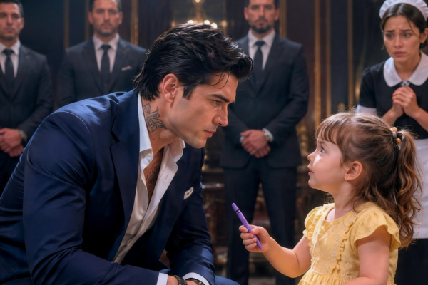 THE MAID’S LITTLE GIRL BORROWED THE MAFIA KING FOR ONE DAY—THEN HE CLAIMED HER MOTHER BEFORE THE WHOLE UNDERWORLD