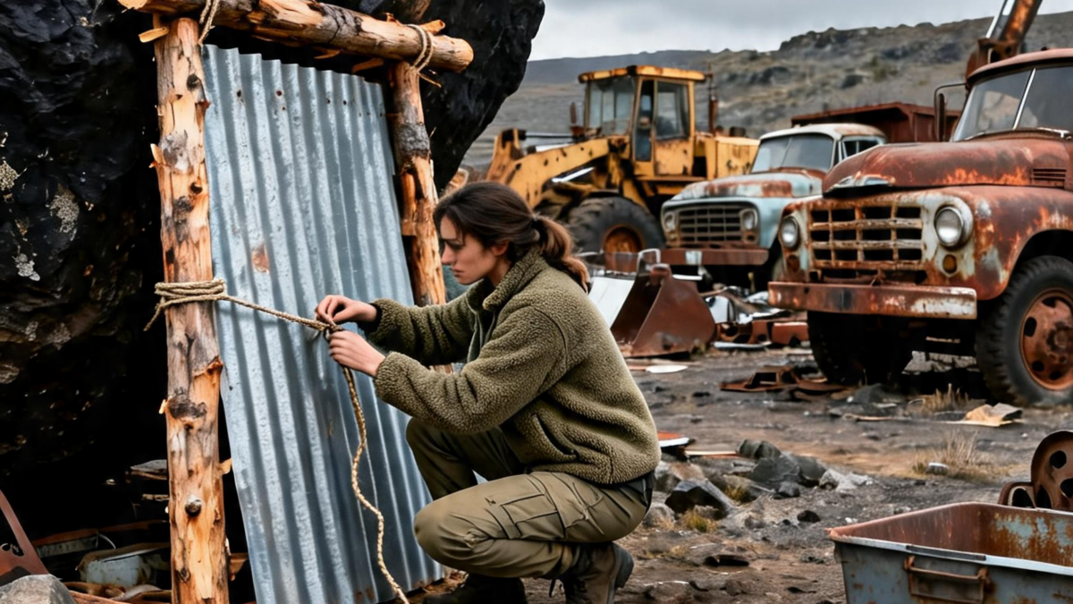 Kicked Out at Eighteen, She Turned a “Worthless” Junkyard Into the One Place the Entire Town Couldn’t Survive Without.