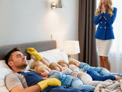 No Maid Lasted A Day With The Millionaire’s Five Daughters—Until A Single Father Janitor Walked In And Changed Everything