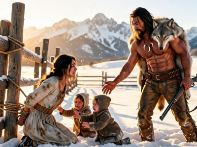 “You’ll Live With Me Now,” Said the Rugged Mountain Man to the Woman Shamed for Twin Girls