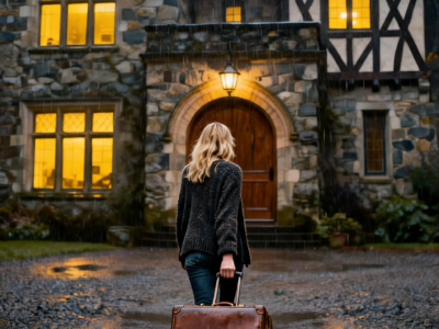 Kicked Out With Nothing, She Inherited Grandma’s Ragged Old Suitcase—But What Was Sewn Inside Changed Her Life Overnight.