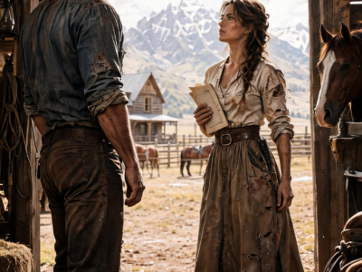 A Mountain Cowboy Asked Her for Work on the Ranch… She Offered Him Marriage Instead—Then the Name He Had Buried Became the Weapon That Could Destroy Them Both.