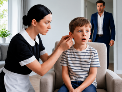 A Shy Maid Noticed One Detail Everyone Missed—Then the Billionaire’s Silent Son Finally Spoke