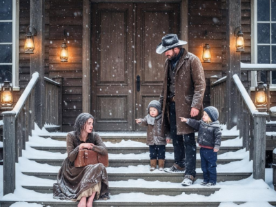 “You Need Shelter, and My Children Need Someone Who Won’t Leave,” the Montana Rancher Said—But the Penniless Widow Found a Secret Buried Beneath His Frozen Land