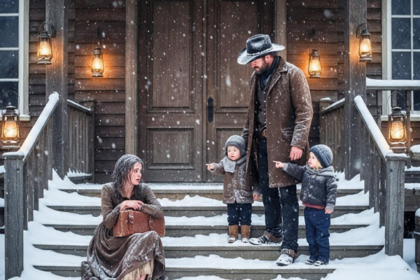 “You Need Shelter, and My Children Need Someone Who Won’t Leave,” the Montana Rancher Said—But the Penniless Widow Found a Secret Buried Beneath His Frozen Land