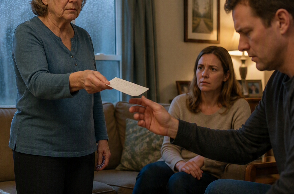 Her Son Refused $3,500 to Save Her Sight—Then His Adopted Sister Opened a Folder Showing How Much Their “Irresponsible” Mother Had Already Given Him