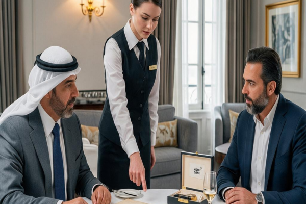 “This Is A Fake,” The Waitress Said In Perfect Arabic—And Saved A Billionaire Sheikh From A $200 Million Scam