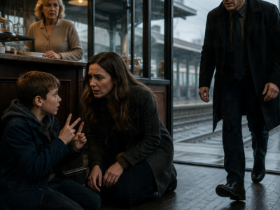 The Silent Boy Drew a Circle Around Mara’s Name—Then the Man Who Feared Losing Him Recognized the Symbol His Dead Wife Had Hidden