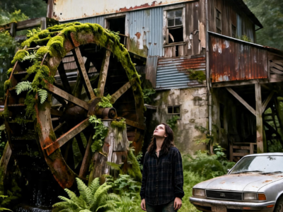 Homeless Widow Inherited A Rusted Old Grist Mill Everyone Considered Worthless, But The Hidden Secret Beneath Its Forgotten Floor Revealed A Fortune That Made Her Rich And Changed Her Destiny Forever