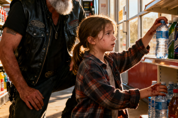 ONE BIKER SAW A LITTLE GIRL WHO COULDN’T LIFT HER ARMS – THEN 400 RIDERS SURROUNDED THE COURTHOUSE FOR HER