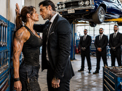 “I’m Too Big for You,” the Mechanic Said—The Ruthless Boss Stepped Close and Whispered, “Try Me”