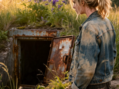 Homeless And Alone With Her Son, She Spent Her Last $800 On An Abandoned Bunker — But What Was Waiting Below Changed The Final Night Of Their Old Life Forever
