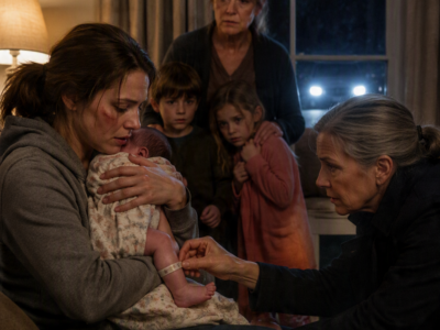Ten Days After My Daughter Vanished, She Returned Bruised and Carrying a Newborn She Claimed Was Hers—Then Police Found a Live Tracker on the Baby’s Ankle, and Emily Revealed the Fertility Clinic, Missing Nurse, and Trusted Detective Who Had Been Waiting for Her to Come Home