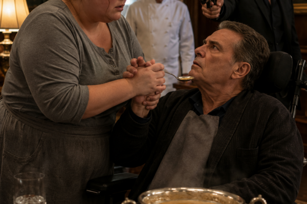 Fifty-Two Caretakers Fled the Paralyzed Crime Boss’s Mansion—Then Ruby Smelled Something in His Dinner and Refused to Let Him Take a Single Bite