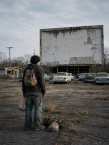 My Foster Family Threw Me Into the Rain at 19—Then a Dog Led Me Behind My $200 Drive-In Screen to Proof My Childhood Was a Lie