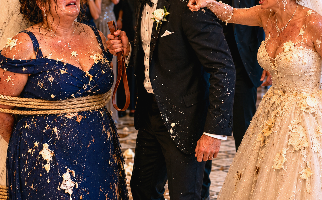 They Tied Her to a Wedding Pillar for a Crime She Didn’t Commit—Then the Mafia Boss Saw the Footage and Cut the Rope