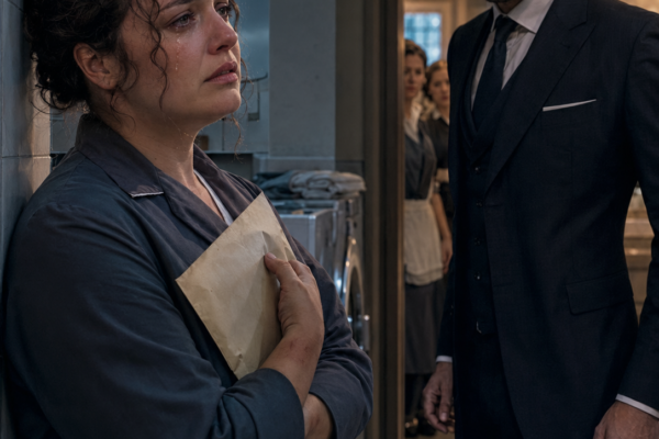 The Mafia Boss Found His Plus-Size Maid Crying Over Finger-Shaped Bruises—Then Clara Revealed the House Manager Had Been Stealing Her Wages, Threatening Her Sister, and Secretly Feeding a Rival Syndicate Details That Fifteen Armed Men Had Missed While Everyone Assumed the Quiet Woman Cleaning Their Rooms Saw Nothing