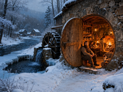 He Moved His Family Into an Abandoned Stone Mill — It Saved Them in the Worst Winter in 40 Years