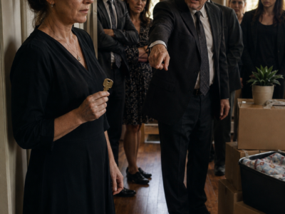 My Brother Announced at Dad’s Funeral That His Family Would Move Into the House I’d Been Caring for Dad In. I Didn’t Argue—I Just Kept the Brass Key Dad Had Pressed Into My Hand, Because His Attorney Had Told Me Not to Let Anyone Change the Locks Before Monday.
