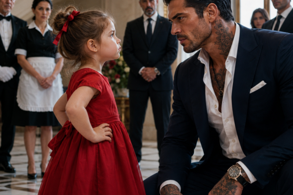 “Apologize to my mommy,” the plus size maid’s four year old ordered New York’s most feared Mafia boss. Everyone expected him to explode, until he noticed the blue stitches on her battered rabbit…