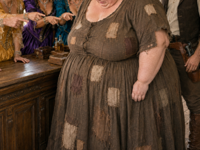 They Laughed at My Old Dress and My Size—Then the Richest Cowboy in Town Walked Straight to Me