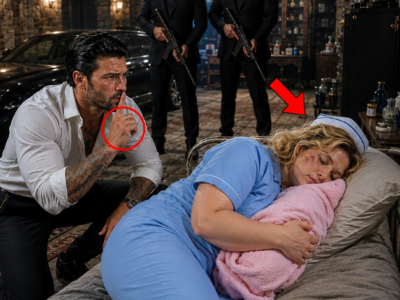 “Don’t Wake Her,” the Guard Warned—Then the Mafia Boss Saw Who She Was Holding