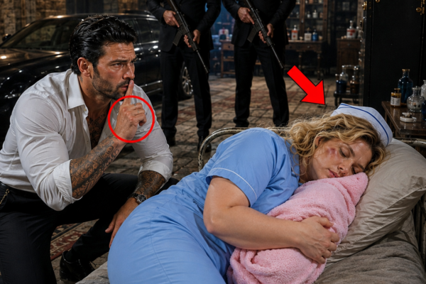 “Don’t Wake Her,” the Guard Warned—Then the Mafia Boss Saw Who She Was Holding