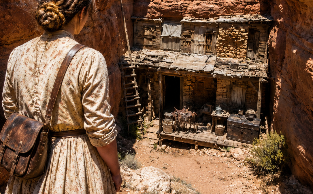 cast out with only two dollars, she bought a dead outlaw’s cabin—then she found the promise he died trying to keep
