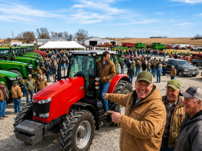 he laughed at the cheap red tractor nobody wanted in iowa — then his $340,000 john deere died and the machine he mocked saved his entire planting season
