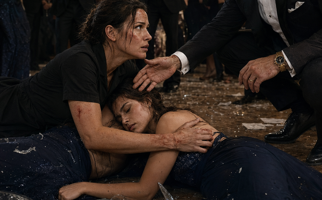 Seven Bullets Were Meant to Kill a Waitress, but She Threw Herself Over the Mafia Boss’s Mother—Then Woke to Learn He Had Married Her While She Was Unconscious, and the Family Name on Her Birth Record Made Him Question Whether Her Sacrifice Had Been a Trap