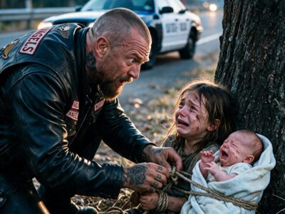 My Stepfather Left Me on the Highway With My Baby Brother—Then a Feared Biker Saw Us Move