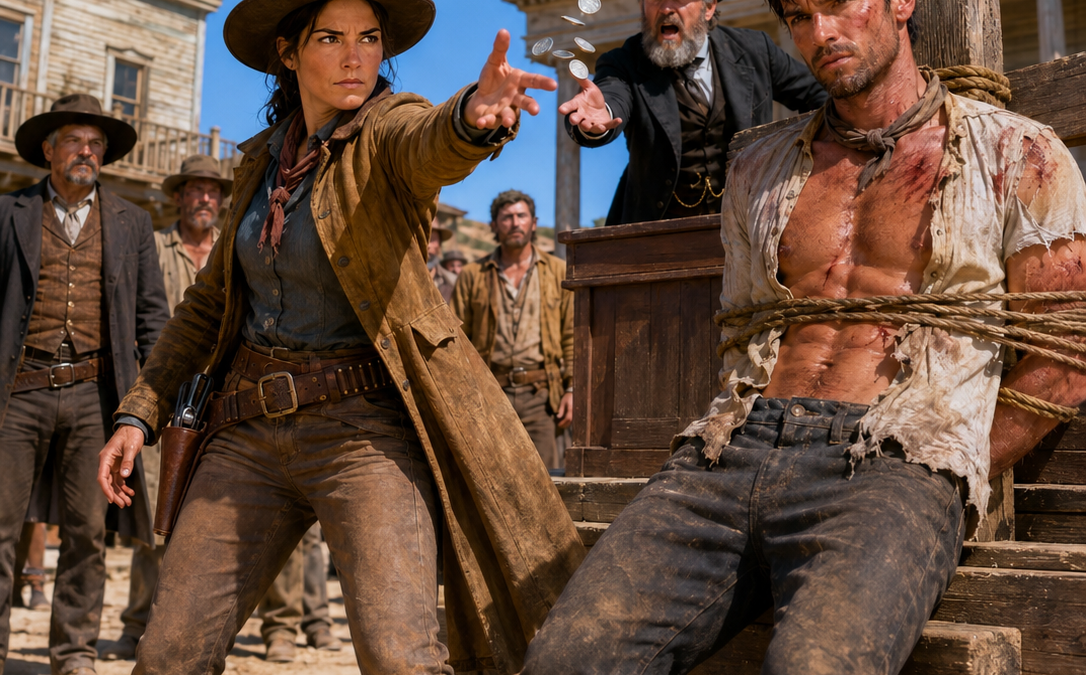 The Cowgirl Paid $12 for a Broken Cowboy at the Labor Auction — He Hid a Fortune and His True Name