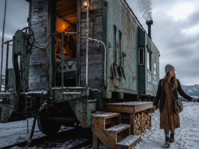 They Laughed When the Widow Chose a Rusted Freight Car—Then the Deadly Blizzard Buried the Mountain and Revealed Her Impossible Shelter