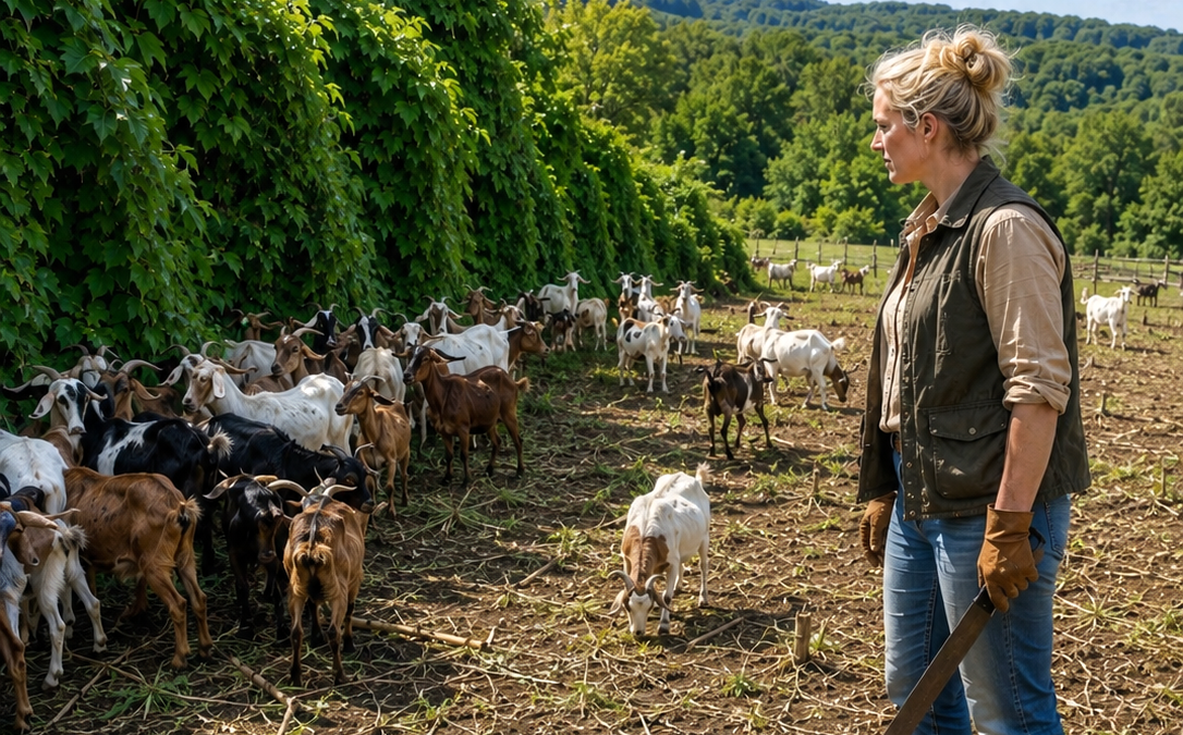 They Laughed When I Bought 50 Kudzu-Choked Acres for $1—Then My Goats Uncovered the Orchard My Father Died Defending