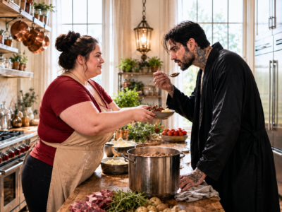 The Mafia Boss Couldn’t Eat Properly—Until a Plus-Size Maid’s Cooking Changed Everything
