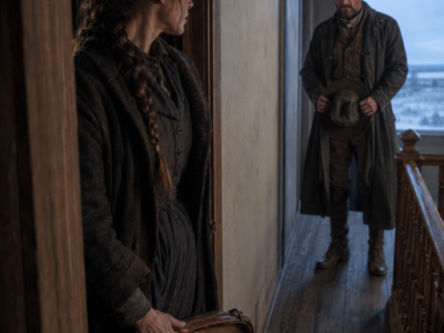 She Packed Her Suitcase Before Dawn to Vanish From Red Willow Forever—But a Widowed Wyoming Rancher Stopped at Her Door, Offered Honest Work Instead of Pity, and Promised That After Two Weeks, the Choice to Stay or Leave Would Still Belong Entirely to Her