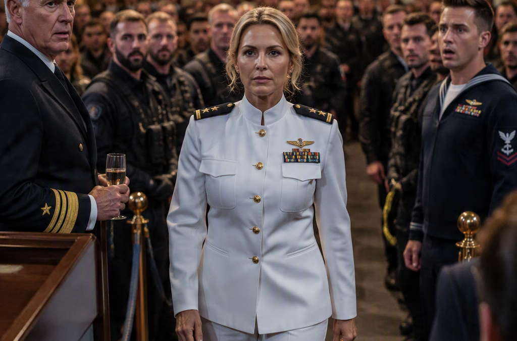 My Father Erased Me From His Navy Retirement Ceremony—Then 300 SEALs Rose When I Walked Back In, and He Finally Saw What I’d Hidden for Fifteen Years