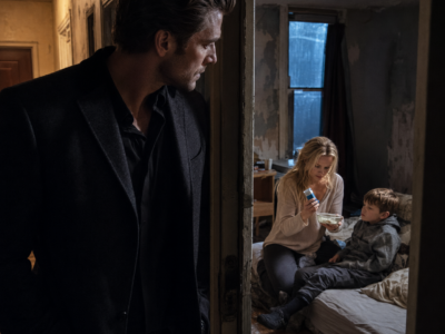 The Mafia Boss Followed His Blonde Housekeeper Into a Condemned Building—Then He Heard a Little Boy Whisper His Name, and the Door Beside Him Slowly Opened…